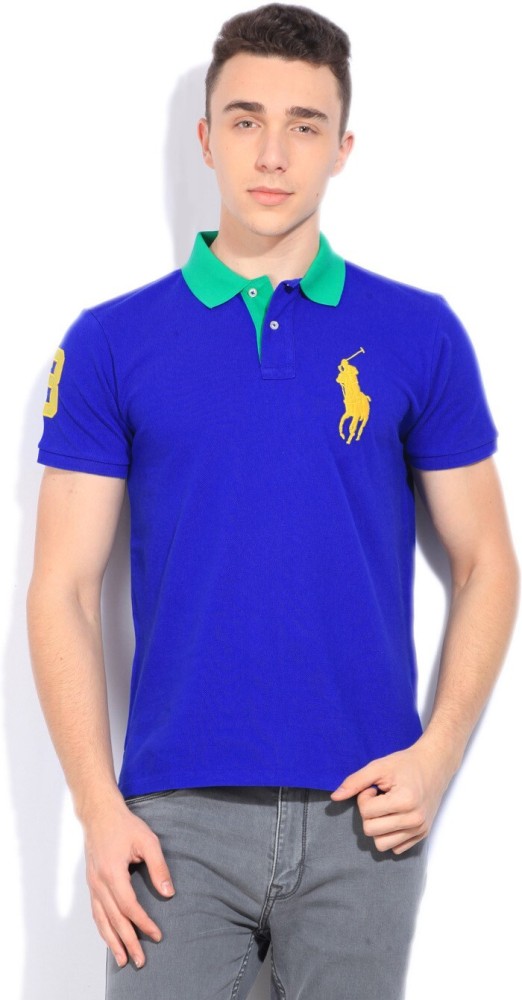 Green and blue ralph lauren outlet polo