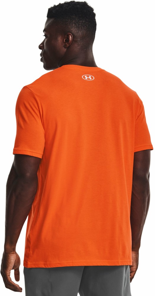 T-shirt manches courtes Homme Under armour UA GL FOUNDATION SS T Orange  Sport 2000