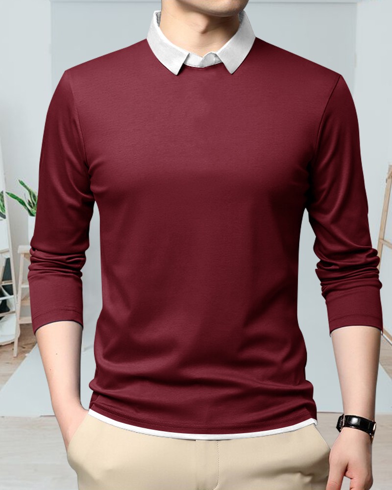 Collar t clearance shirt flipkart