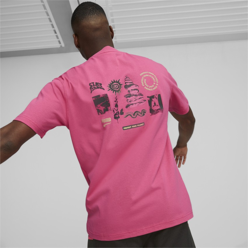 Puma store shirt pink