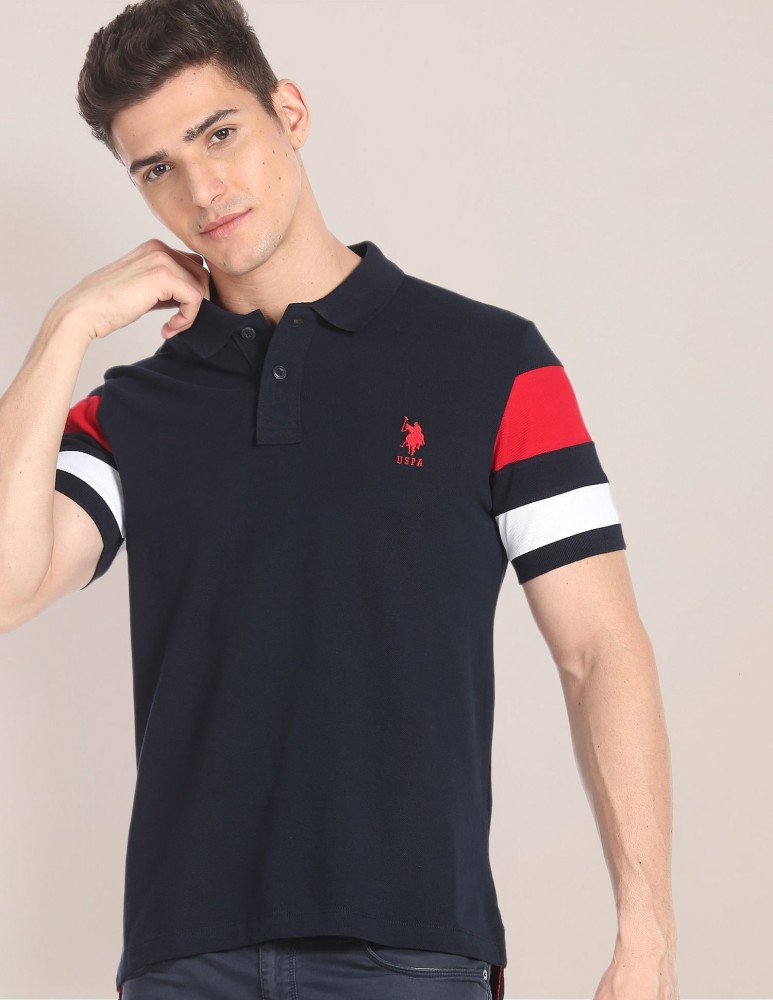 Us polo shop t shirts blue