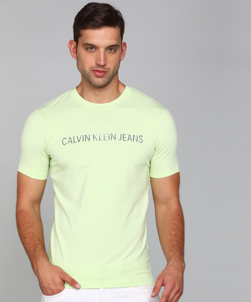 Buy Green Tshirts for Men by Calvin Klein Jeans Online