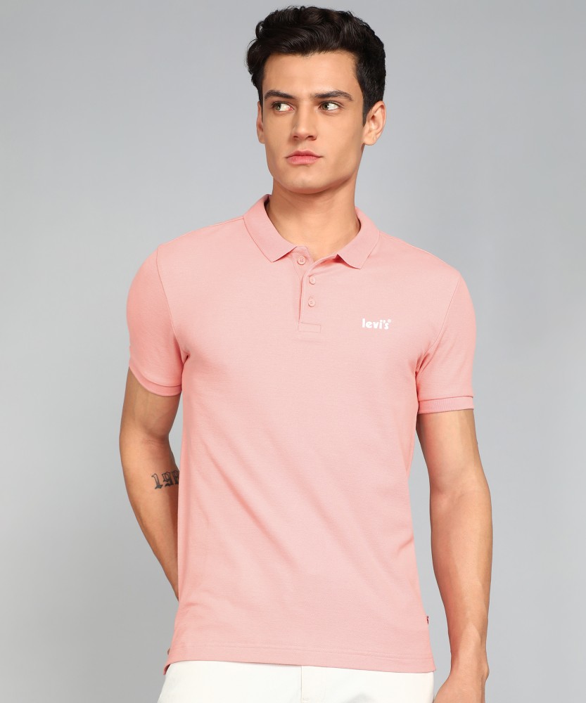 Pink levi online shirt