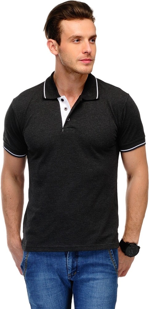 Charcoal grey 2024 polo t shirt