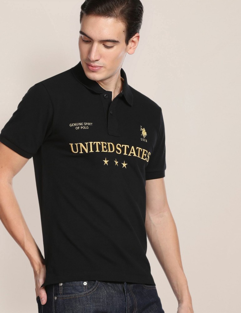 U.s. Polo Assn. - T-shirts Men Black