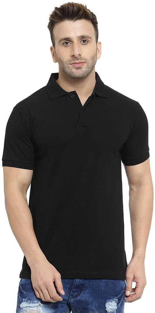 Polo color negro sales