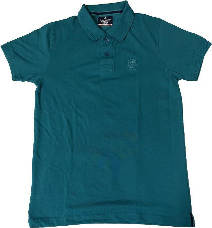 Flipkart Foursquare Boys Solid Polycotton Slim T Shirt Polo Neck