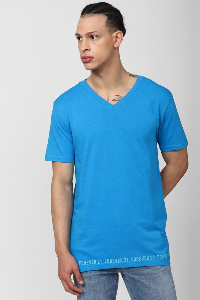 Forever 21 v top neck t shirt