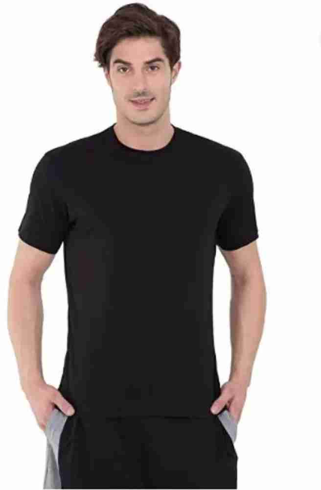 KGF RETAIL LEATHER Solid Men Round Neck Black T Shirt Buy KGF RETAIL LEATHER Solid Men Round Neck Black T Shirt Online at Best Prices in India Flipkart