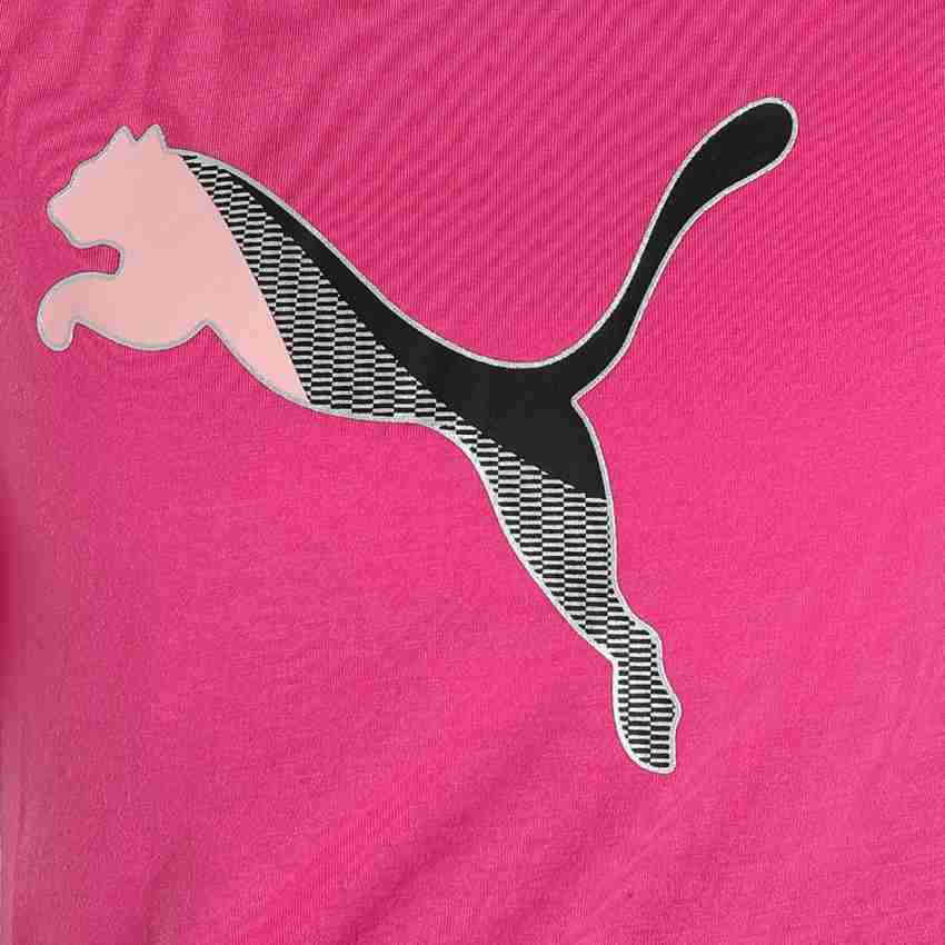 PUMA Printed Women High Neck at T-Shirt Pink Best in - Pink High T-Shirt Printed Prices Neck India PUMA Buy Online Women