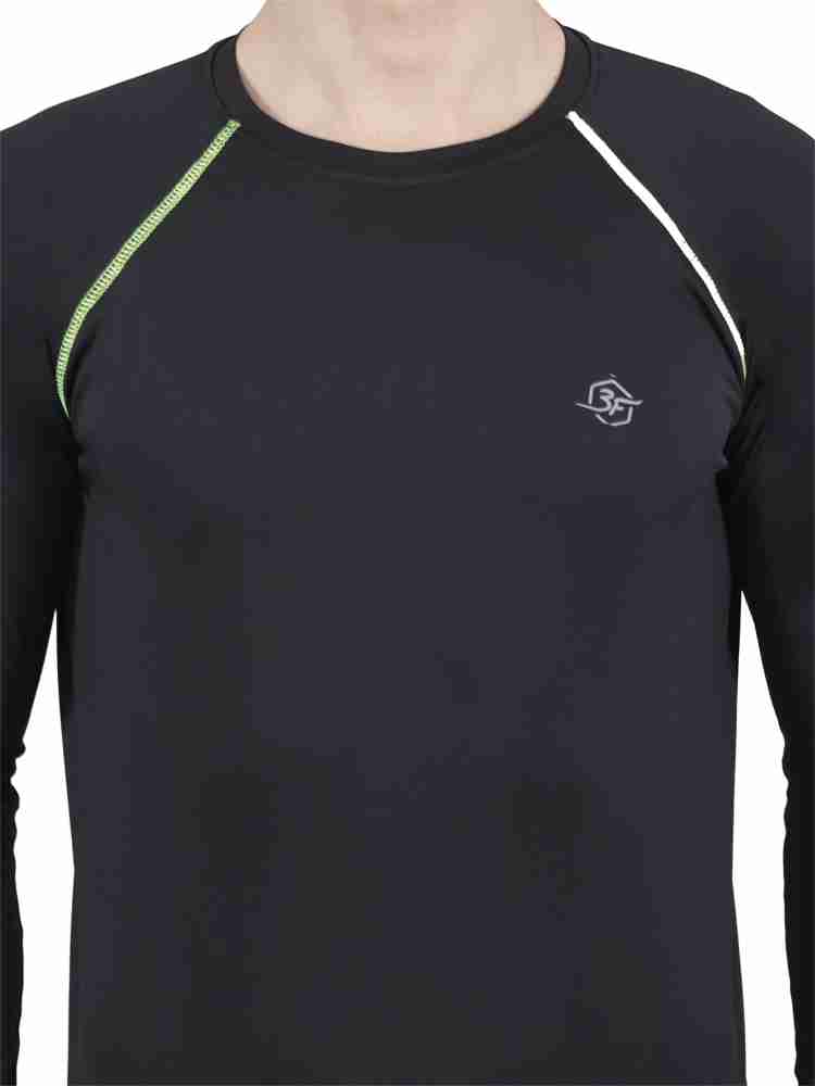 BUNNY FIT Solid Men Scoop Neck Green T Shirt Buy BUNNY FIT Solid
