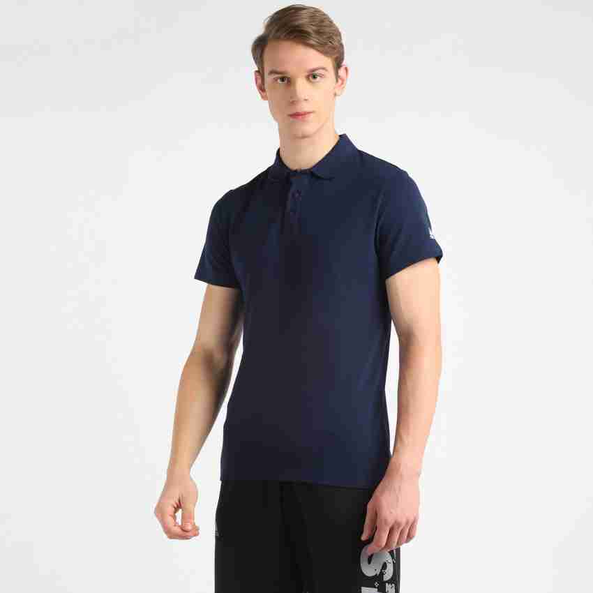 Adidas originals stand sale collar t shirt navy