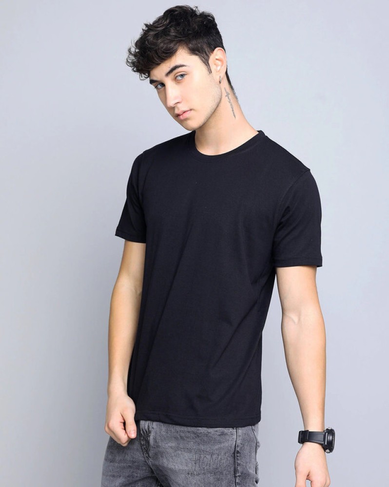 Black t outlet shirt fashion men