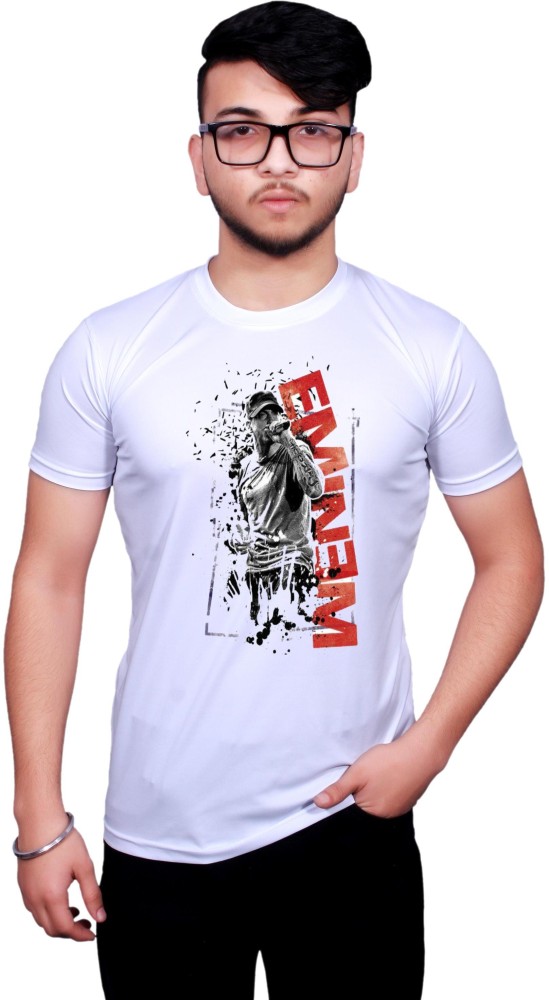 NITYANAND CREATIONS Printed, Typography Men Round Neck White T-Shirt - Buy  NITYANAND CREATIONS Printed, Typography Men Round Neck White T-Shirt Online  at Best Prices in India