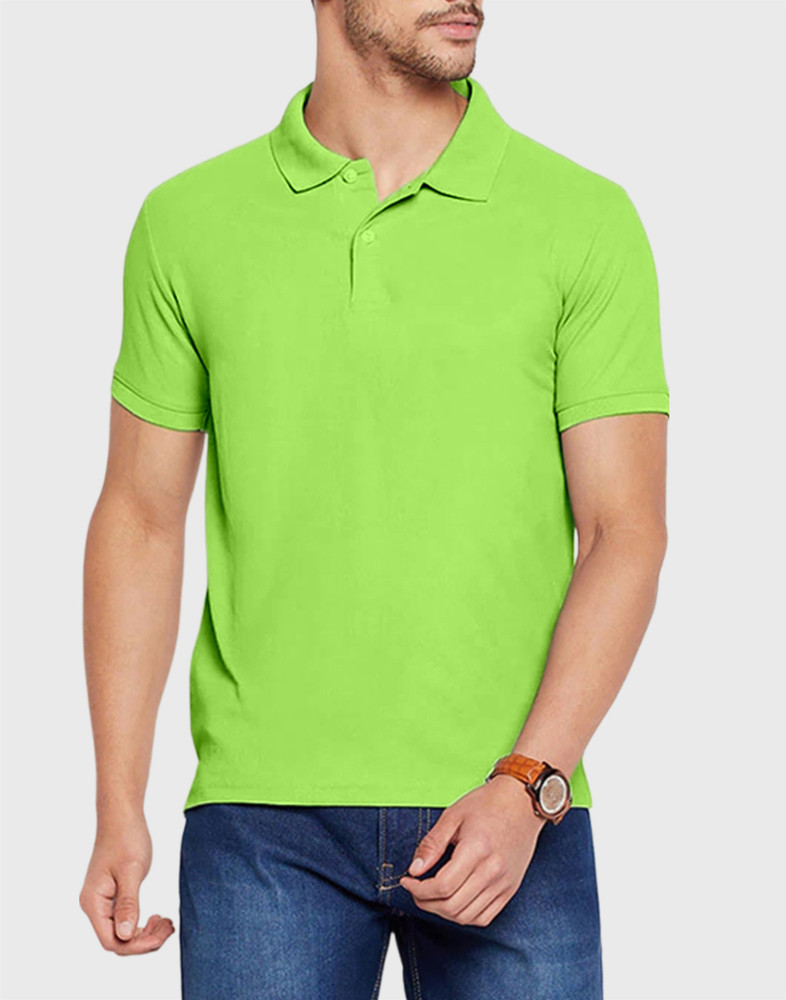 Selvia Solid Men Polo Neck Light Green T Shirt Buy Selvia Solid Men Polo Neck Light Green T Shirt Online at Best Prices in India Flipkart