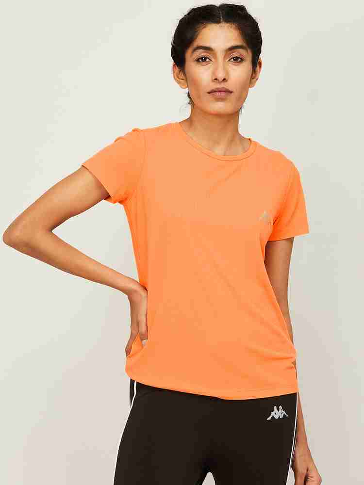 Orange kappa t shirt new arrivals