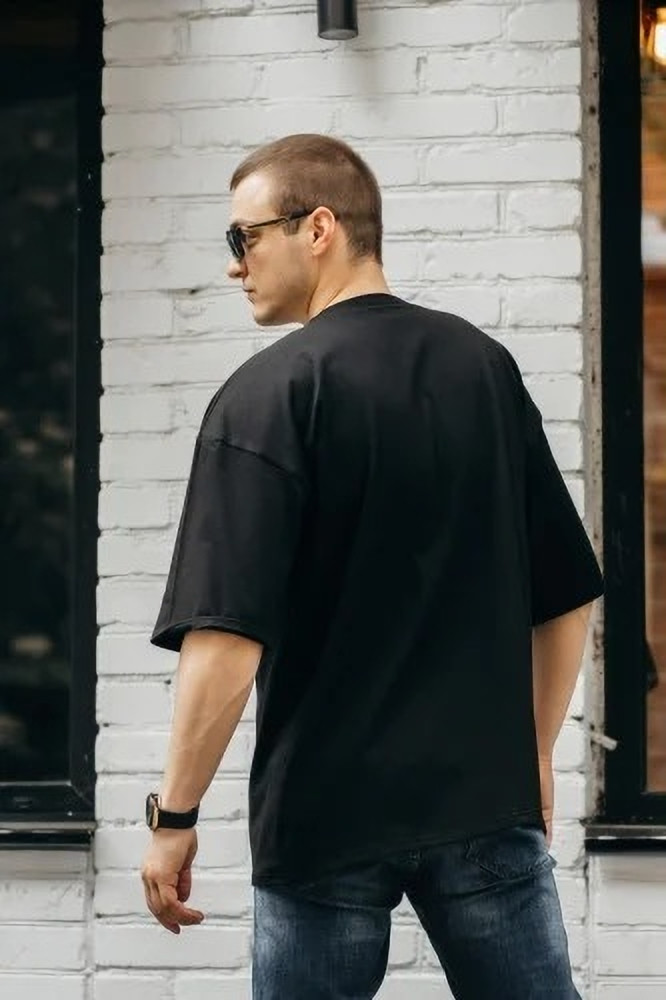 Black fashion 2024 t shirt