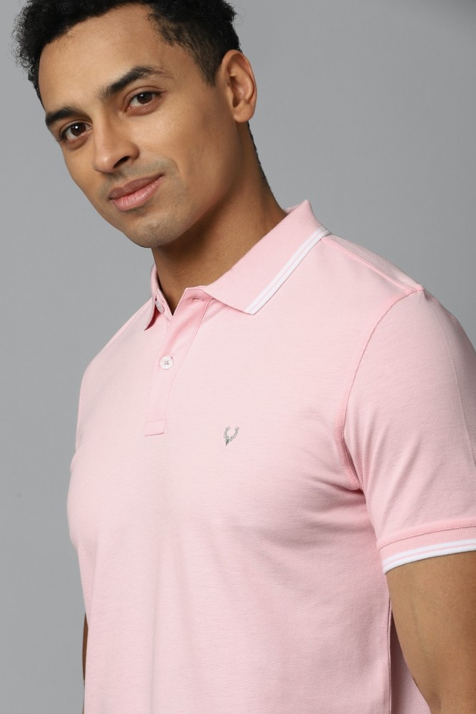 Allen solly pink t 2024 shirt