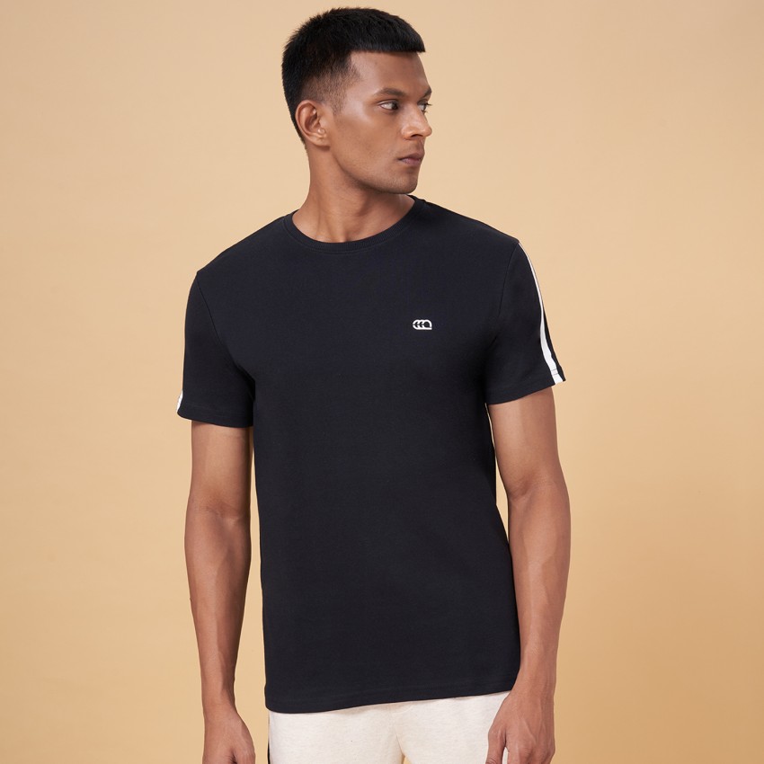 Ajile By Pantaloons Solid Men Round Neck Black T Shirt Buy Ajile By Pantaloons Solid Men Round Neck Black T Shirt Online at Best Prices in India Flipkart