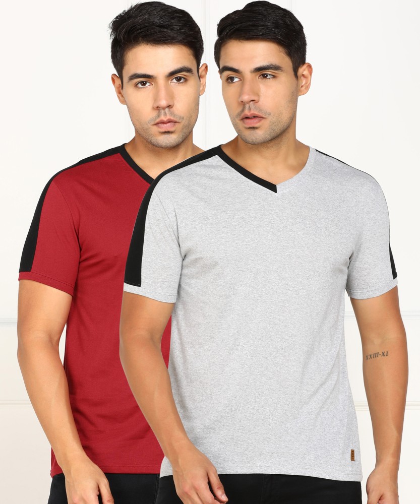 Buy V-Neck T-Shirt for Men Online at Low Prices in India - Snapdeal