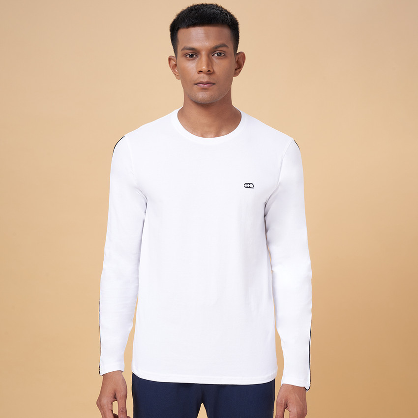 Ajile By Pantaloons Solid Men Round Neck White T Shirt Buy Ajile By Pantaloons Solid Men Round Neck White T Shirt Online at Best Prices in India Flipkart