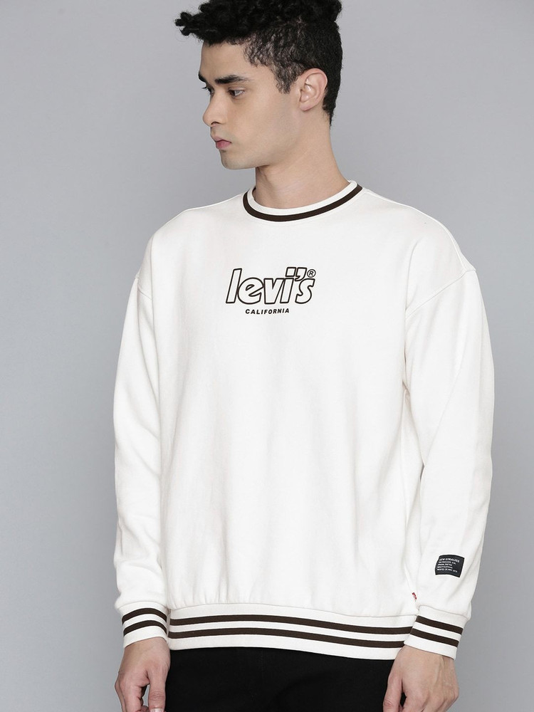 White levis sweatshirt hotsell