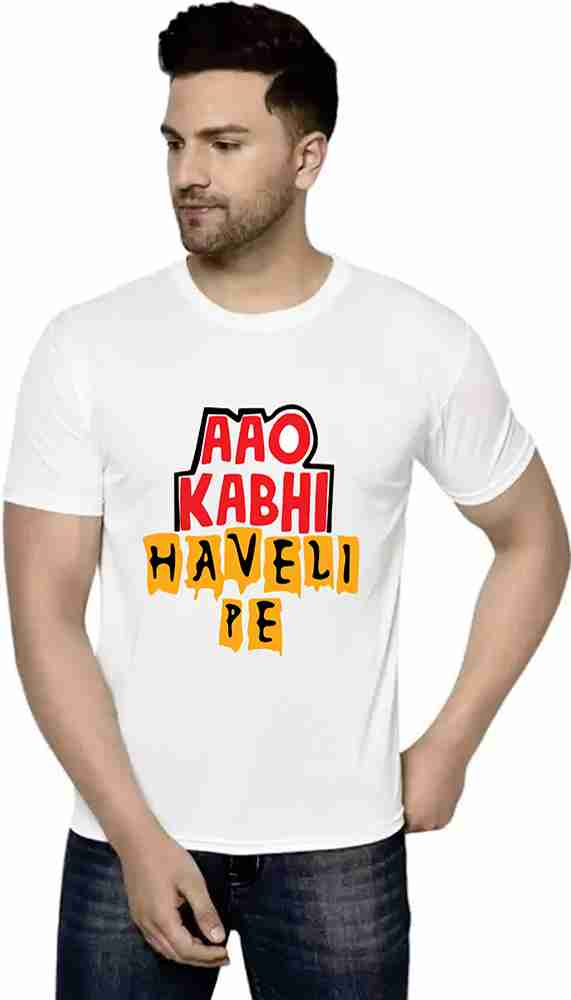 Corvell Typography Men Round Neck White T Shirt Buy Corvell
