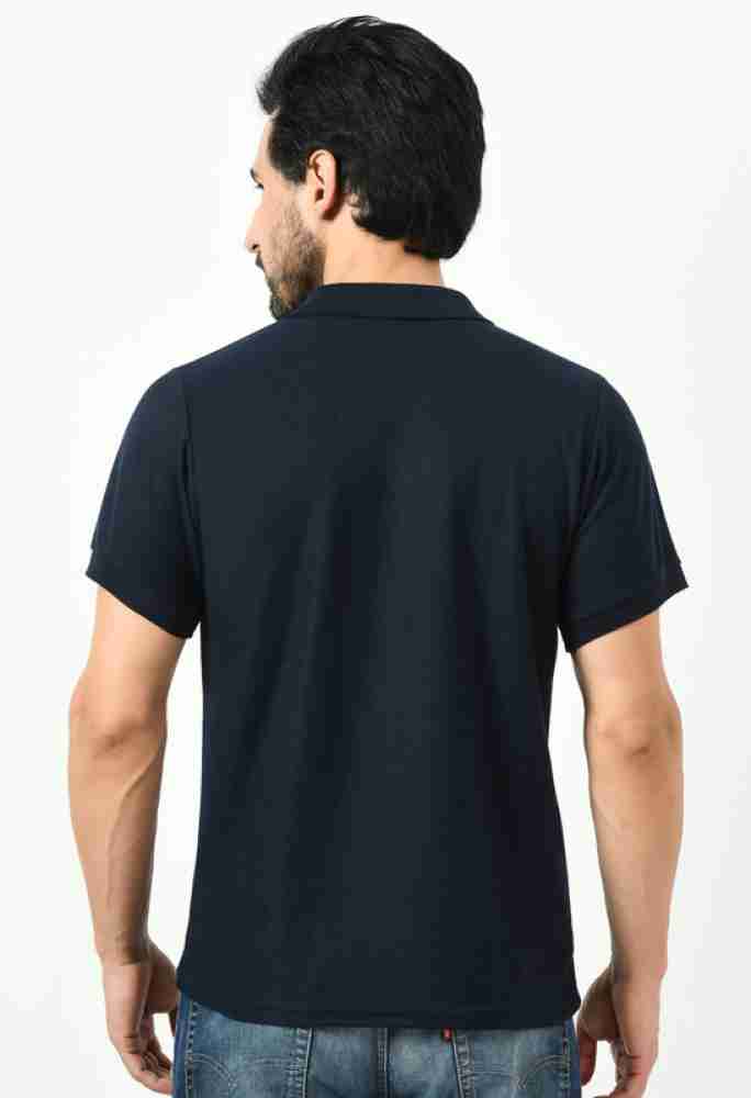 IndiWeaves Solid Men Polo Neck Multicolor T-Shirt - Buy IndiWeaves