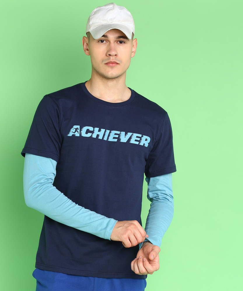 Tiger Shroff PROWL Printed Men Round Neck Blue T Shirt Buy