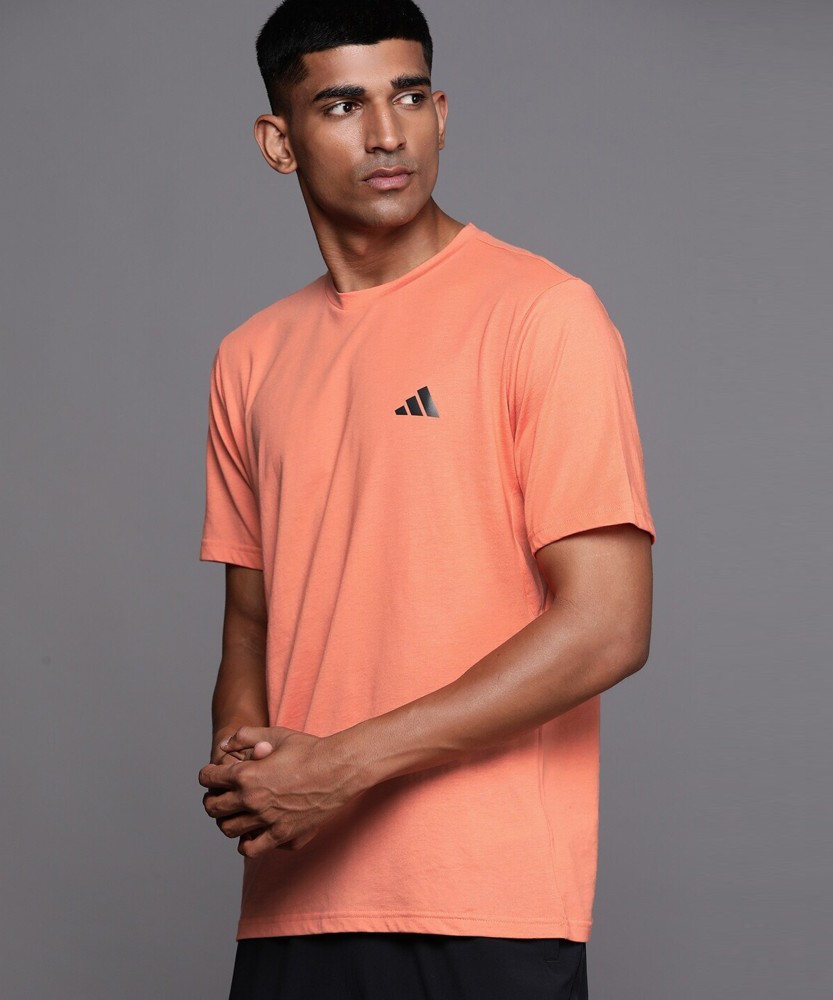 Tee shirt orange adidas online