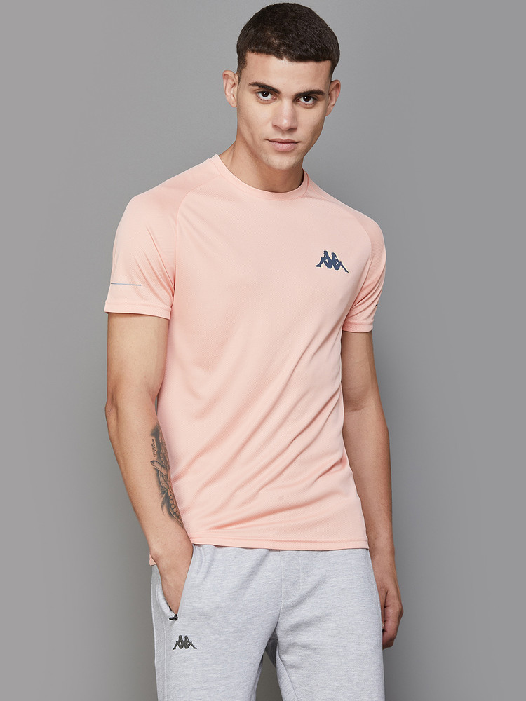 Kappa Solid Men Round Neck Orange T Shirt Buy Kappa Solid Men Round Neck Orange T Shirt Online at Best Prices in India Flipkart