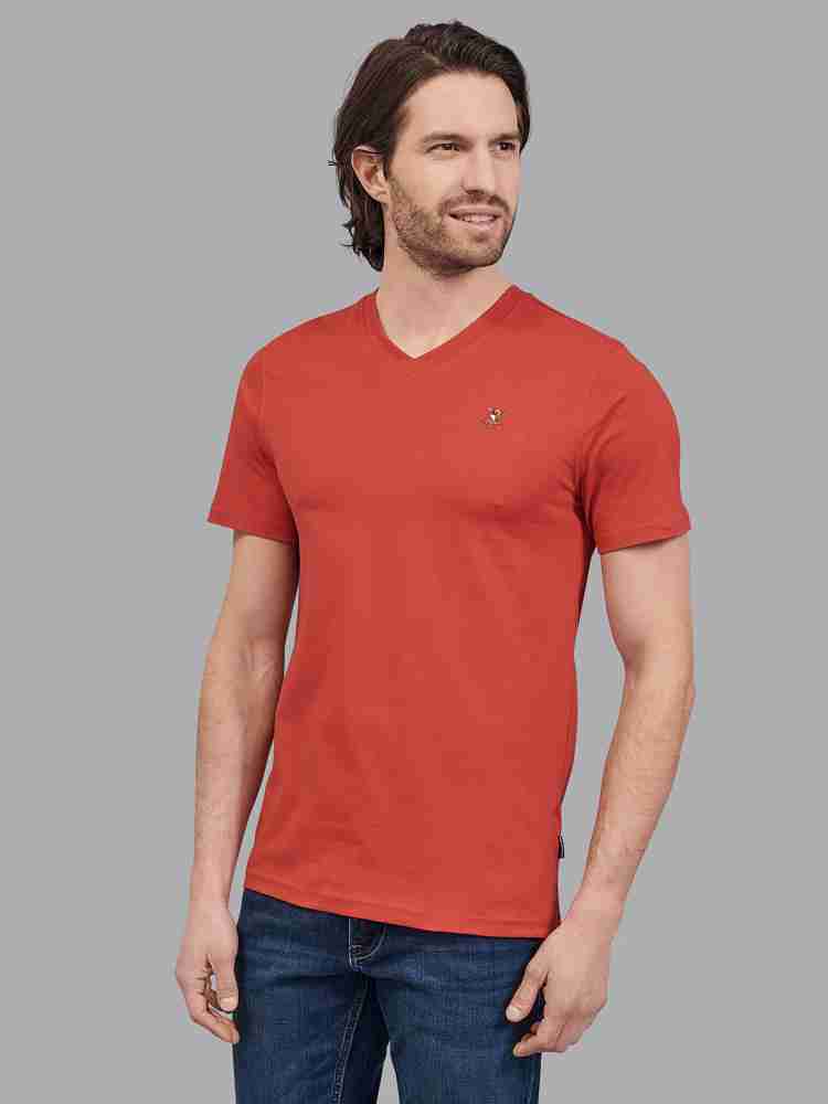 Beverly Hills Polo Club Solid Men V Neck Red T Shirt Buy Beverly Hills Polo Club Solid Men V Neck Red T Shirt Online at Best Prices in India Flipkart