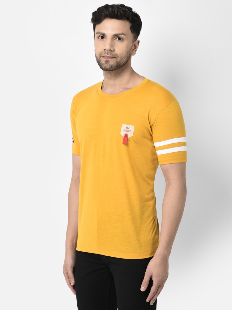 Mustard yellow deals t shirt