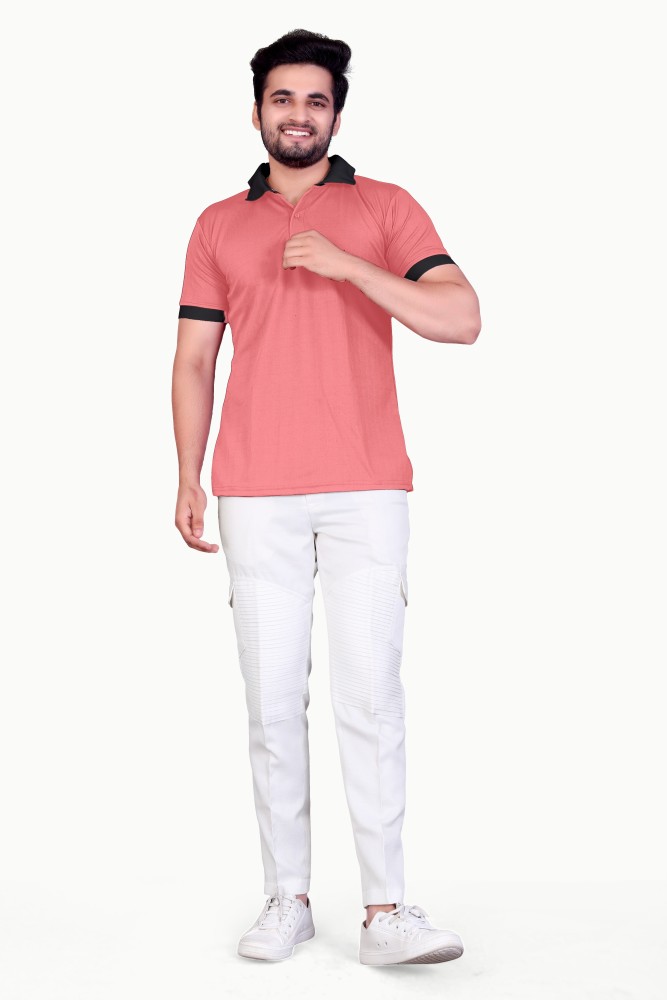 Baby Pink T-Shirt for Men