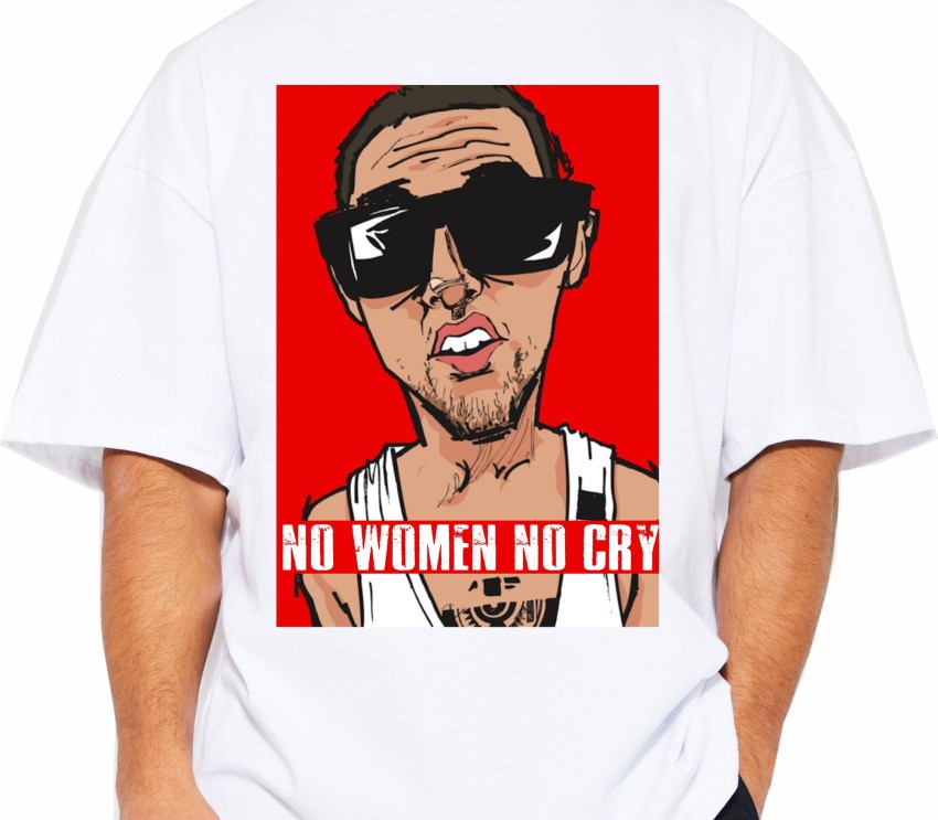 No Woman No Cry White T-Shirt