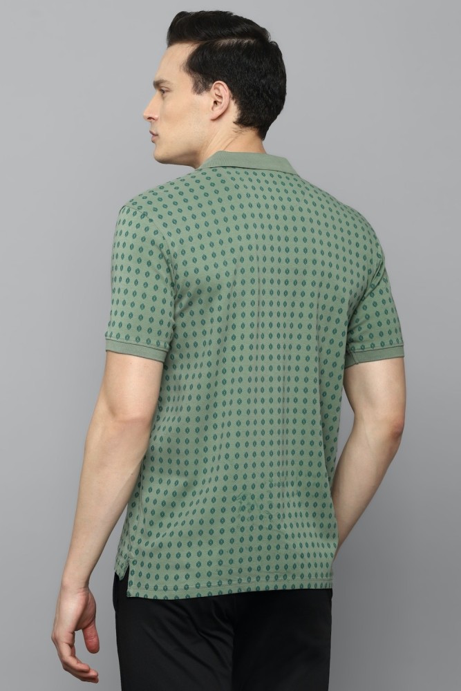 Louis Philippe T-Shirts : Buy Louis Philippe Green T-shirt Online