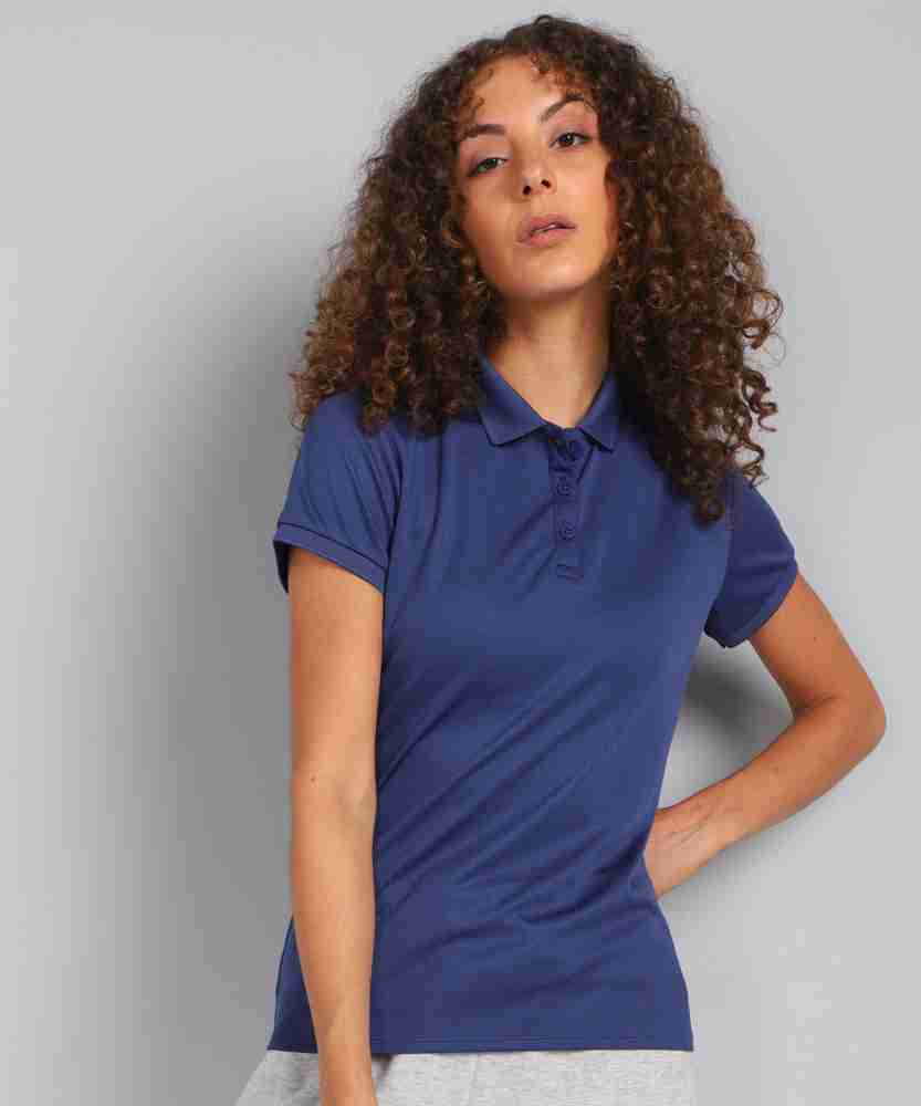 Adidas blue clearance t shirt women's