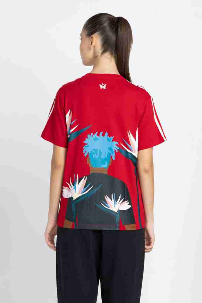 Adidas t shirts women's flipkart on sale