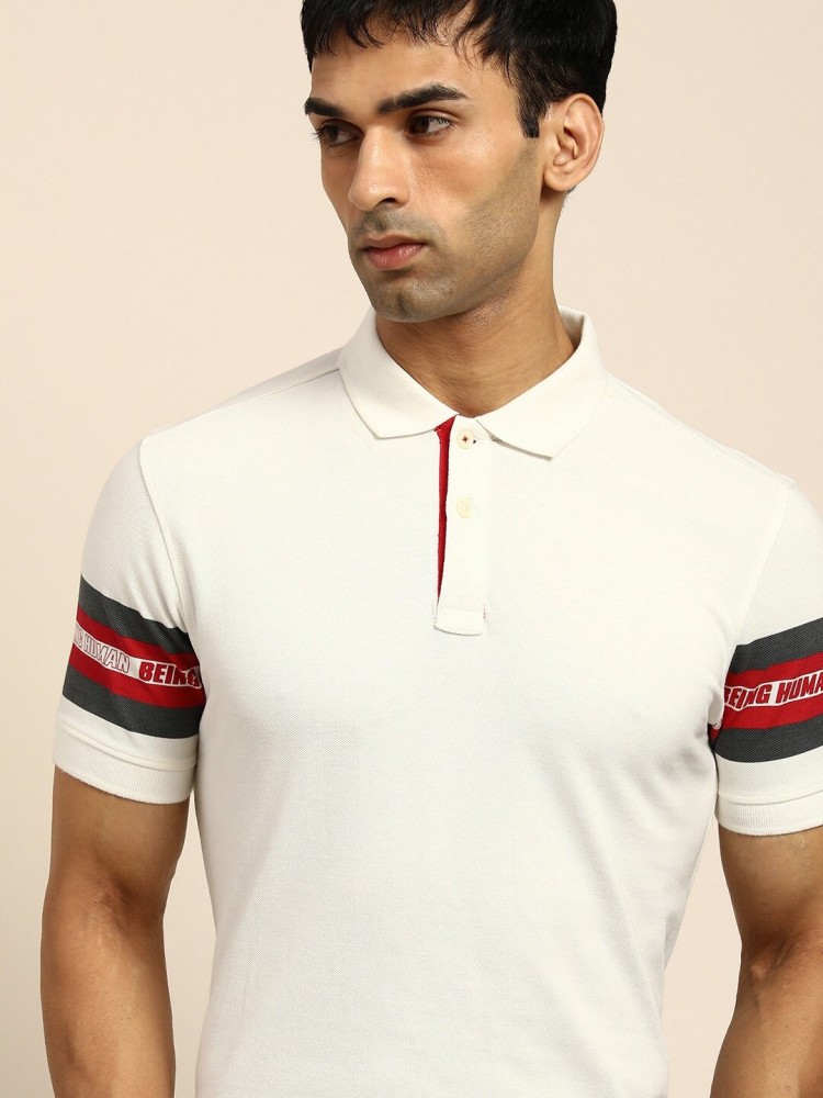 Being human outlet polo t shirt