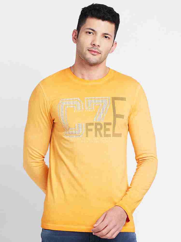 BEING HUMAN Printed Men Round Neck Orange T Shirt Buy BEING HUMAN Printed Men Round Neck Orange T Shirt Online at Best Prices in India Flipkart