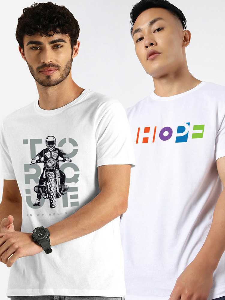 bewakoof white t shirt