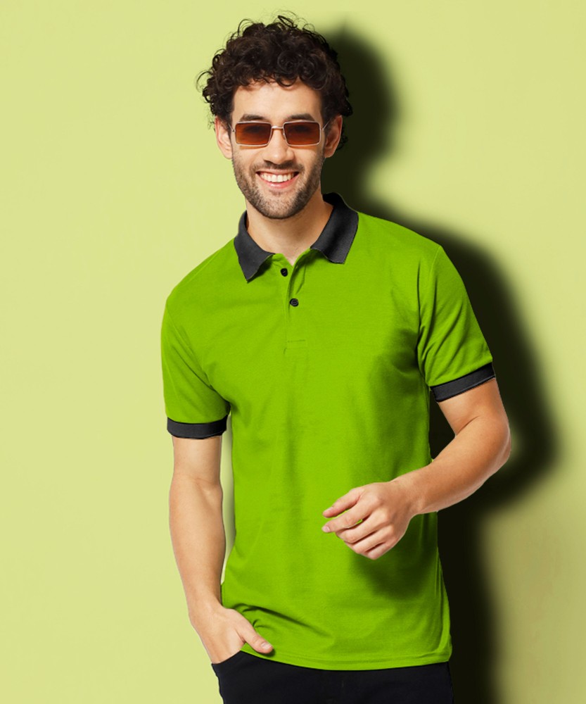 Green t shirt store flipkart