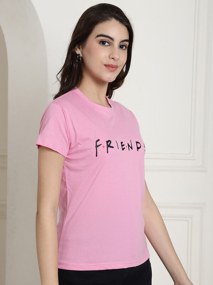 pink friends t shirt