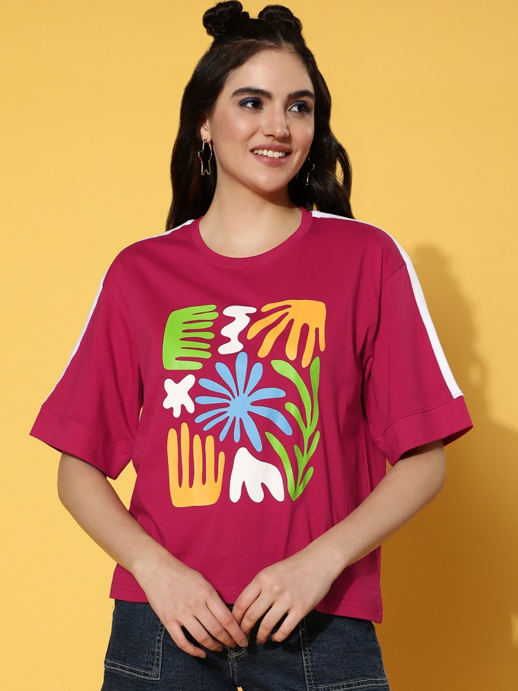 Buy JUNEBERRY Women T-Shirt at