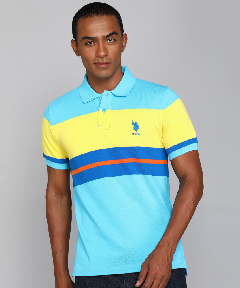 men's multicolor polo shirt