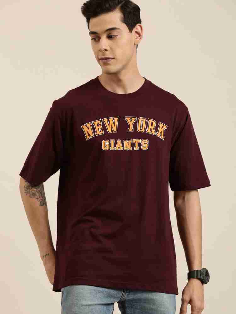 Buy Maroon Tshirts for Men by DILLINGER Online