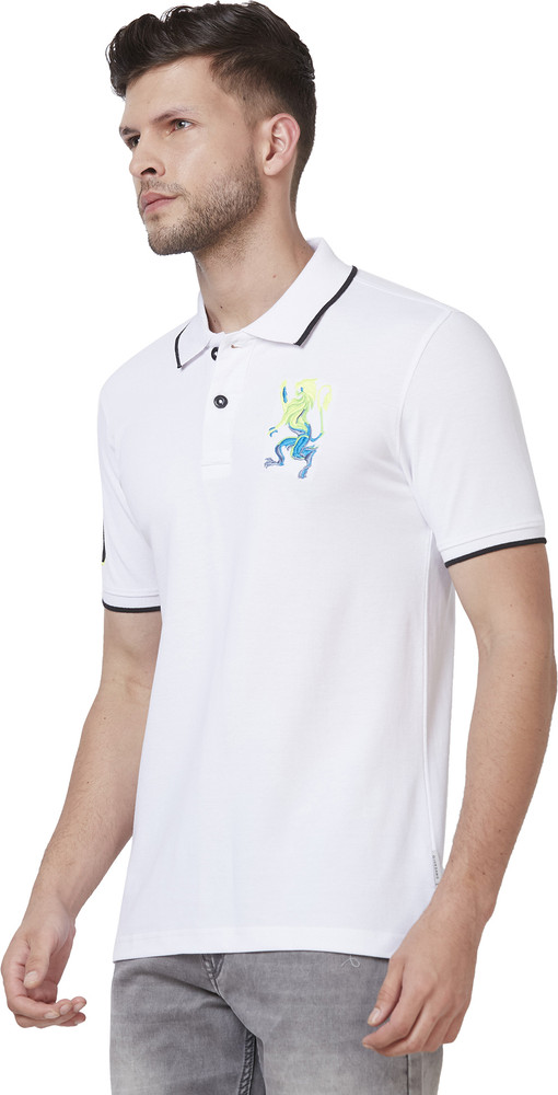 Giordano white new arrivals polo shirt