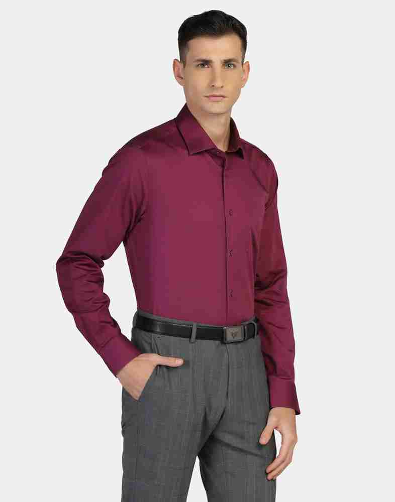 Blackberrys Men Self Design Formal Brown Shirt - Buy Blackberrys Men Self  Design Formal Brown Shirt Online at Best Prices in India
