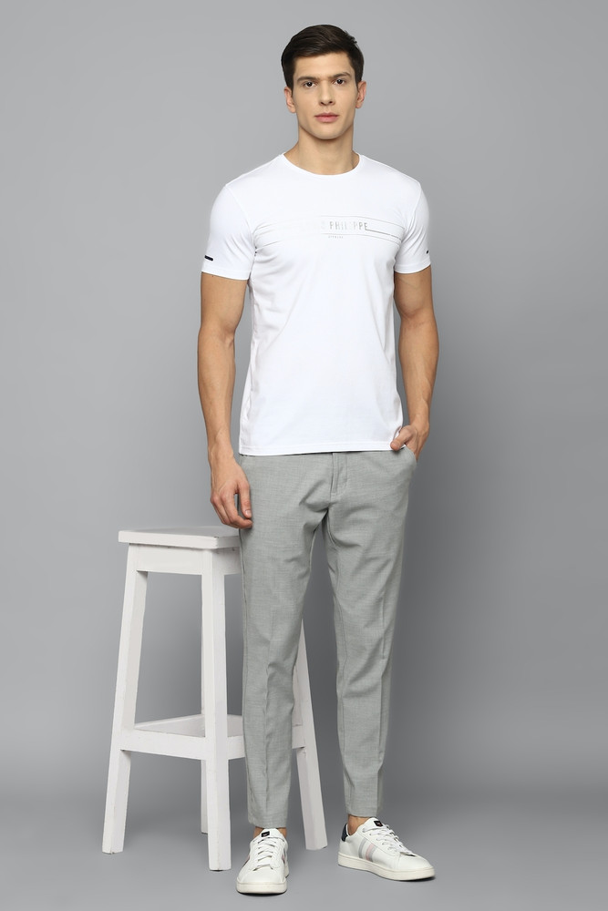 LOUIS PHILIPPE Typography Men Round Neck White T-Shirt - Buy LOUIS PHILIPPE  Typography Men Round Neck White T-Shirt Online at Best Prices in India |  Flipkart.com