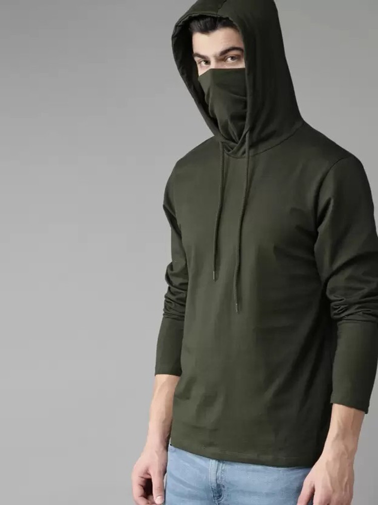 Designer hooded t shirt on sale